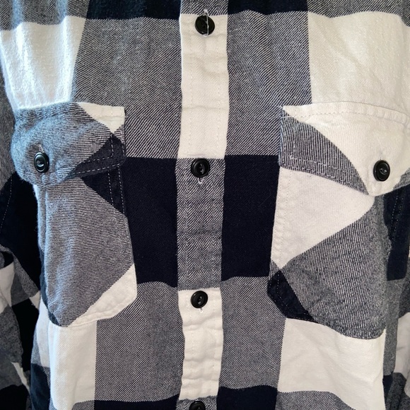 American Rag Flannel Long Sleeve Button Up - Picture 3 of 4